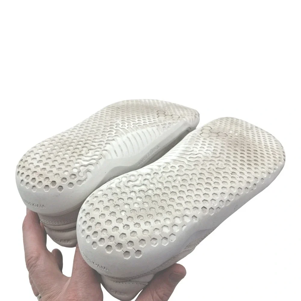 Vivobarefoot Shoes Mens Size 9 White Leather Low Top Barefoot Casual Sneakers